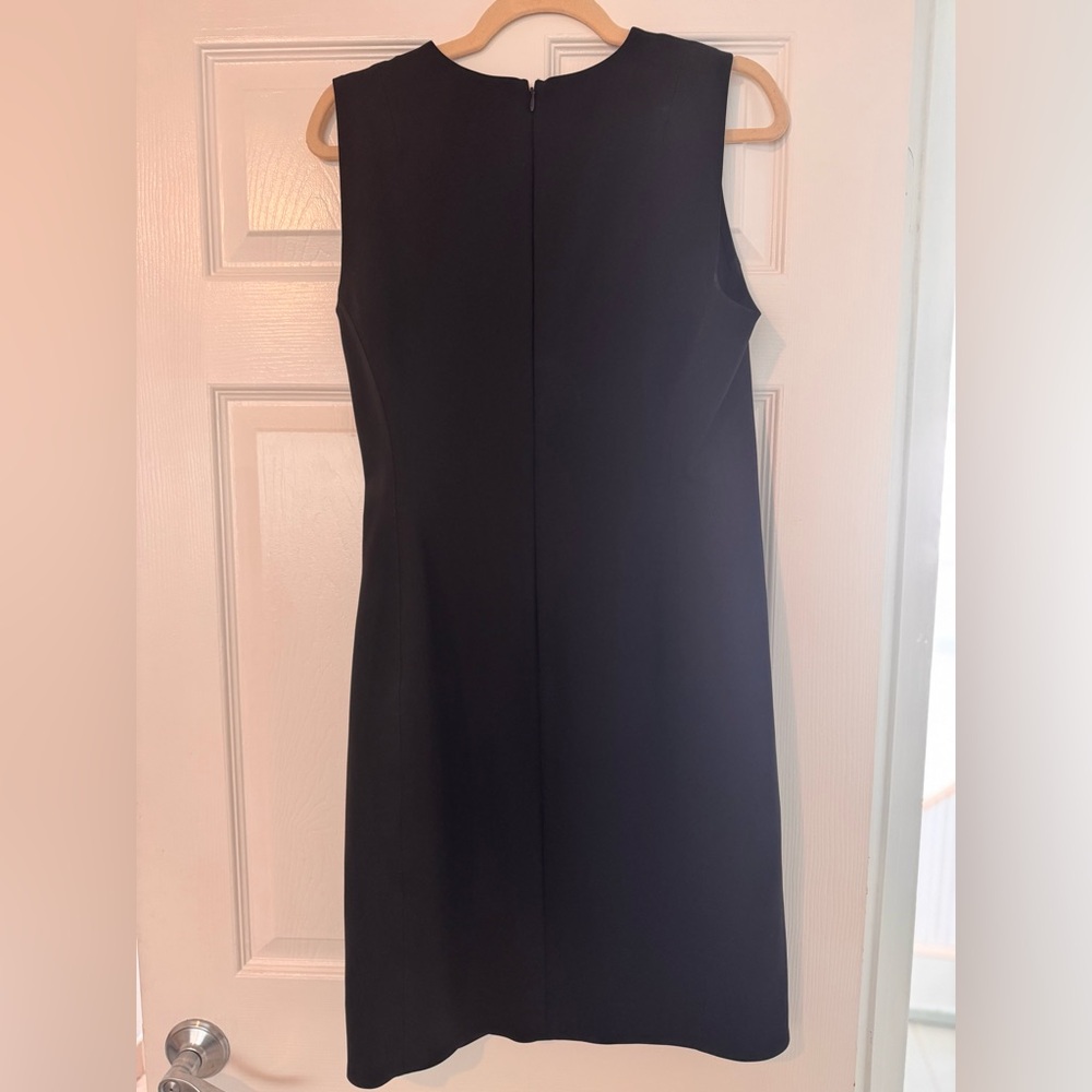Theory Black Shift Dress - Picture 4 of 7